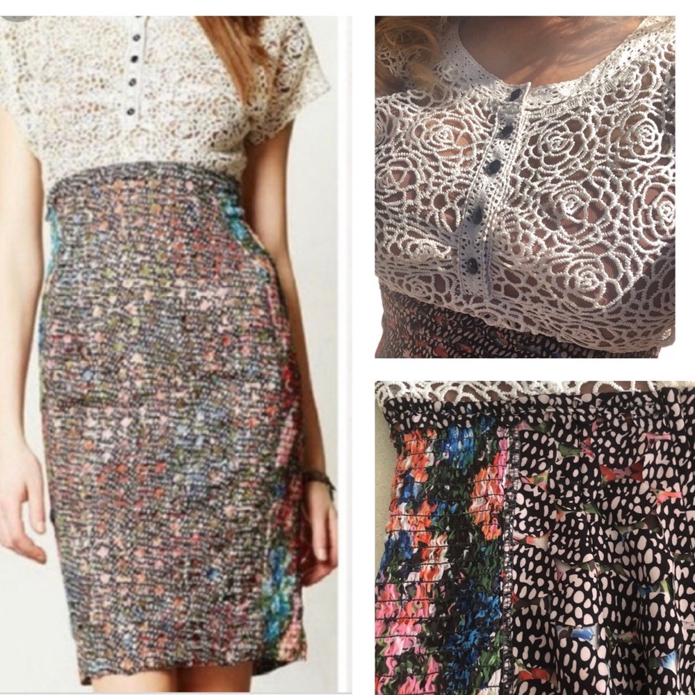 Byron Lars Bequile Lace Sheath Study Dress